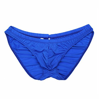 iiniim Men's Sexy Bikini Brief Silky Ruched Back Underwear Swim Briefs ...