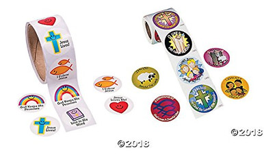 CVN 200 Religious/Christian Inspirational Stickers / 2 Styles-Bible