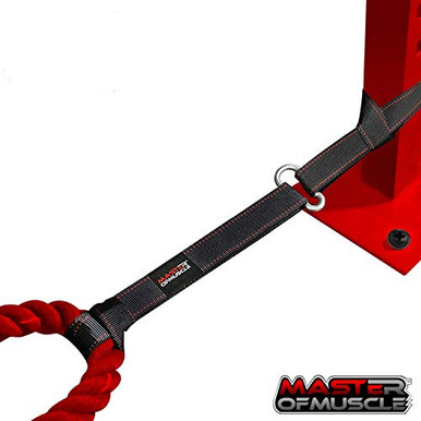 Master of Muscle Battle Rope Anchor Strap Kit - Exercise Training ...