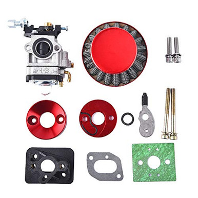 15mm Carburetor Upgrade Kit Air Filter Set Compatible with 2 Stroke ...