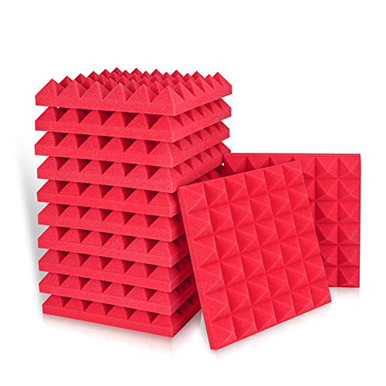 Acoustic Foam Panels Studio Wedge Tiles 2" X 12" X 12" Acoustic Foam ...