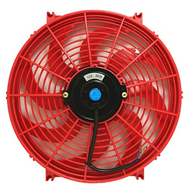 Upgr8 Universal 14-Inch Slim Electric Radiator Fan With Mounting Kit - High Performance 12V Cooling 1 thumbnail image