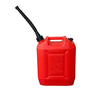 10L / 2.6 Gallon Gas Can With Lock & Key - Portable Fuel & Water Storage, Mounting Bracket Included, For Car, Truck, ATV, SUV