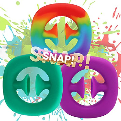 Snappers Fidget Toy, Squeeze, Grab, Snap, Sensory, Party Popper Noise ...