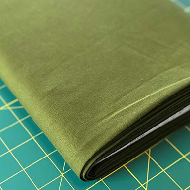Avocado Green Kona Cotton Fabric by the Yard 44 Inches Wide 100 percent ...