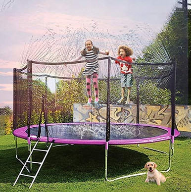 Sumery Trampoline Sprinkler Outdoor Water Play Sprinklers for Kids Fun ...