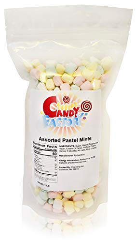 Sarah's Candy Factory Assorted Party Mints Candy in Resealable 1 Lb ...