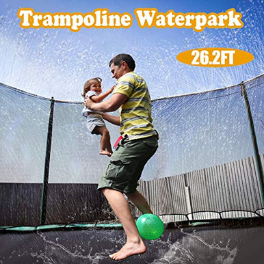 Trampoline Sprinkler Outdoor Water Play Sprinklers for Kids Fun Water ...