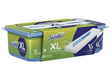 Swiffer 74471 Sweeper X Large Wet Mopp Ing Cloths Open W Indow Fresh 12 ...