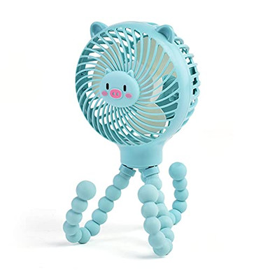 Mini Handheld Stroller Fan Personal Portable Baby Fan With Flexible ...