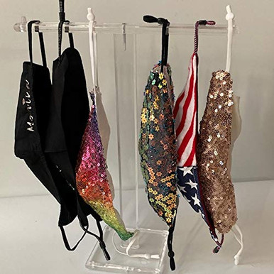Acrylic Masks Stand - Face Masks Storage Rack Holder - Warehousesoverstock