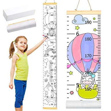 Baby Growth Height Chart Ruler- Hanging Measuring Ruler Nursery Wall ...