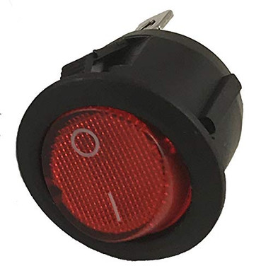 On Off Switch Round Light Toggle On-Off Rocker Switch 12 Volts 3-Pin ...