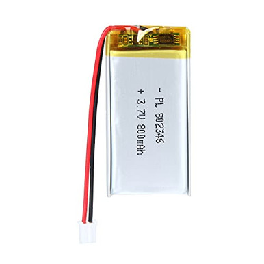 YTKavq 3.7V 800mAh Battery 802346 Lithium Polymer Ion Rechargeable Li ...