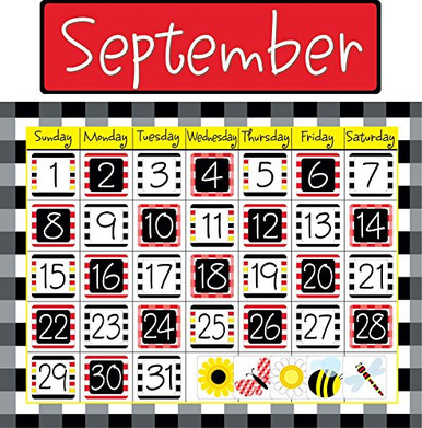 Barker Creek Calendar and Incentive Chart Set- Buffalo Plaid- 2 Chart ...