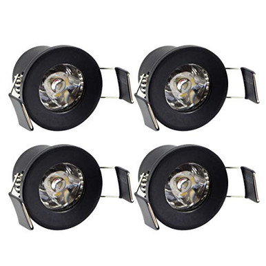 LEDIARY Black Under Cabinet Light Fixture-Bookshelf Spotlight-Led ...