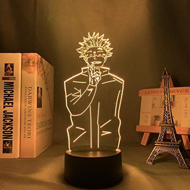 KATA Anime Jujutsu Kaisen Led Night Light Satoru Gojo Lamp for Bedroom ...