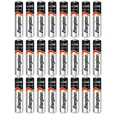 Energizer Max AAA Alkaline Batteries 24 Pack -Two Dozen-- Long Lasting