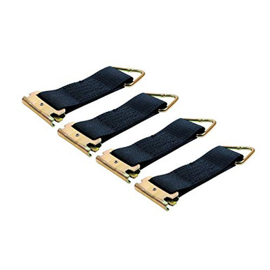 Boxer Tools 4-Pack- Heavy Duty Cargo Rope Tie Offs with E Track Spring ...