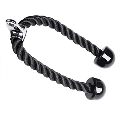 Cable Machine Rope LotCow Heavy Duty Tricep Rope Fitness Attachment Cable Machine Pulldown ...