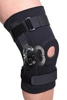 Rom Hinge Range of Motion -ROM- Hinged Knee Brace -Large- - Warehousesoverstock