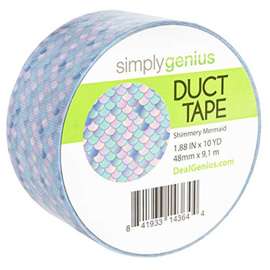 Simply Genius  Single Roll  Patterned Duct Tape Roll Craft Supplies For Kids Adults Colored Duct Tape Colors Night Flow~14578634 A01$nowa