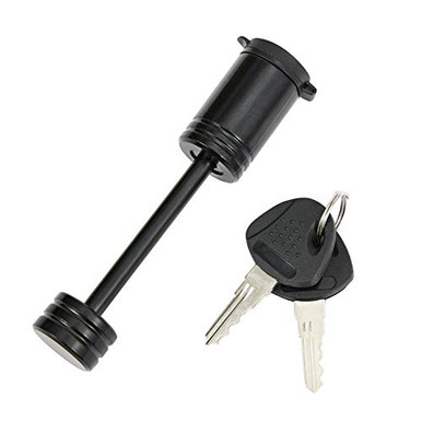 Heavy-Duty Trailer Coupler Lock - 1/4" Diameter, 3/4" Span, 4-Pack With Anti-Rattle Rings For Secure Towing