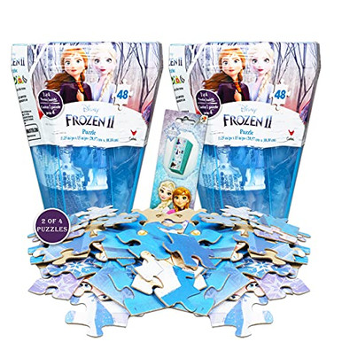 Disney Frozen Puzzle Set Frozen Party Favors ~ 2 Pack Frozen Jigsaw ...
