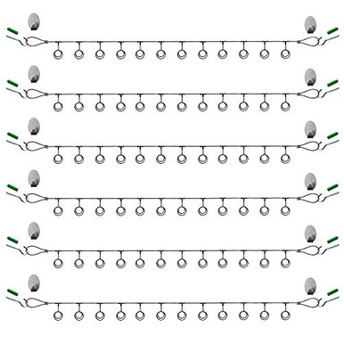 6 Pack 5ft Stainless Steel Suspension Wall Hanging Display Cable Wire ...