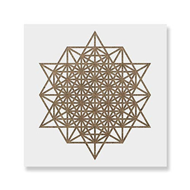 Sacred Geometry Metatron Stencil - Reusable Stencils for Painting ...