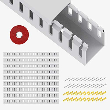 Cable Raceway Kit Open Slot Wiring Raceway Duct Cable Management ...