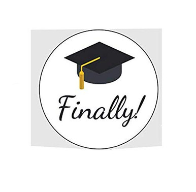 Finally Graduation Sticker 2