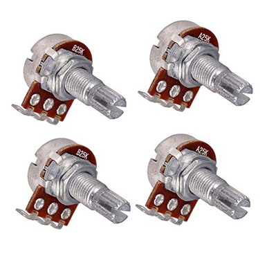LEIPUPA MINI POTS Log A and Linear B 25k Volume Tone Potentiometer for ...