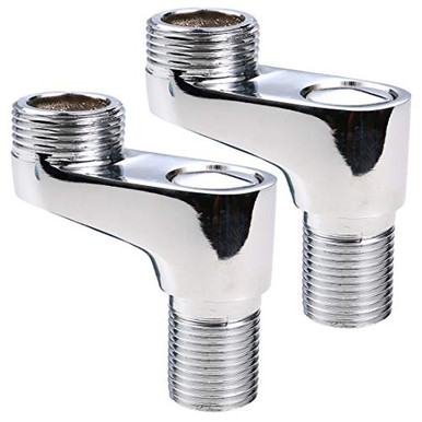 MATEE Wall Mount Brass 3-3/8" Clawfoot Bathtub Adapter Shower Faucet ...
