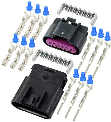 Aptiv-Delphi 6 Pin GT-150 Series 15~Amps 16-18 AWG Sealed Connector Set ...