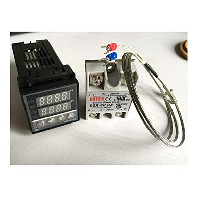 Digital PID Temperature Controller REX-C100 Thermostat REX-C100FK02-VAN ...