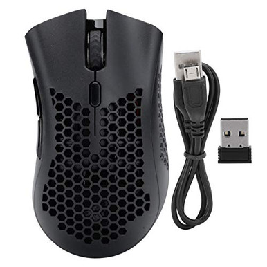 Wireless Mouse with 7 Keys 2400 DPI Mouse Gaming Mouse Lightweight RGB ...