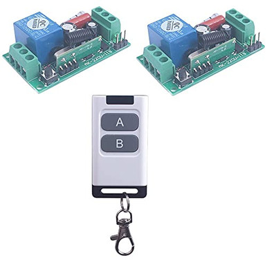 Mangood 110V Remote Control Light Switch 433MHz Remote Control Receiver ...