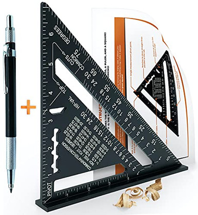 Aluminum Speed Square - 7? - Carpenter Square plus Pencil plus ...