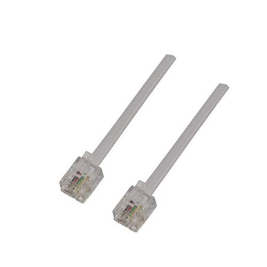 Phone Line Cord Fax Modem Landline RJ11 Telephone DSL Cable 6P4C -2 ...