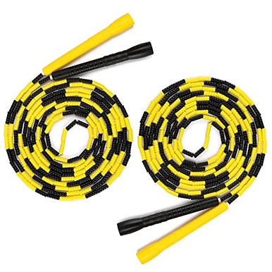 ALLINLIFE 16 FT Double Dutch Jump Rope Long Jump RopePlastic Beaded ...