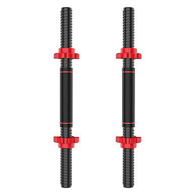 PINROYAL 1 Inch Adjustable Dumbbell Bars Non-Slip Dumbbell Handles ...