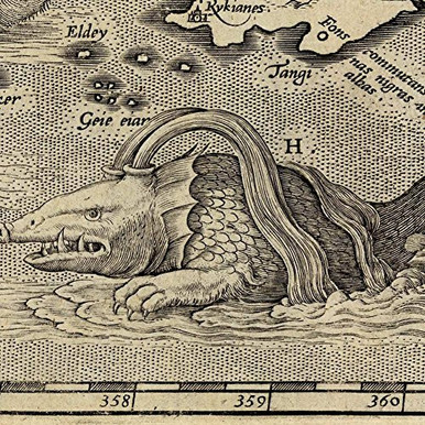 Antiguos Maps - Ancient Italian Map of Islandia by Abraham Ortelius ...