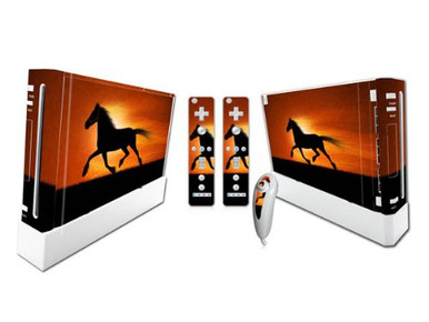Vinyl Decal Skin/stickers Wrap for Nintendo Wii Console plus Remote ...