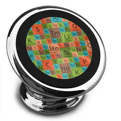 Magnetic Car Mount Chemistry Periodic Table Elements 360 Rotation Car ...