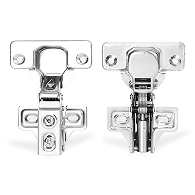 AITITAN 10 Pack Soft Close Cabinet Hinge - Stainless Steel 1/2" Overlay