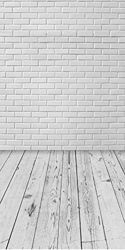Kate Fotohintergrund Retro Brick – 6,5x10 Fuß, Microfiber, Waschbar & Bügelbar, Für Studio