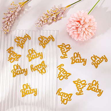 JWshufel Boîte de Tirage de Couches pour Baby Shower et Ensemble de 50 Billets pour Jeux de Fête pour Bébé, Centre de Table Décoratif, Tenue pour Célébrations de Révélation de Sexe de