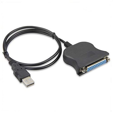 Printer Convert Cable PULABO USB to DB25 IEEE Parallel Printer Adapter Cable USB Printer ...