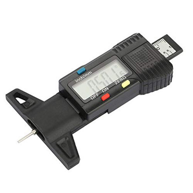 Niiyen Tire Tread Depth Gauge, LCD Digital Tire Pattern Depth Gauge ...